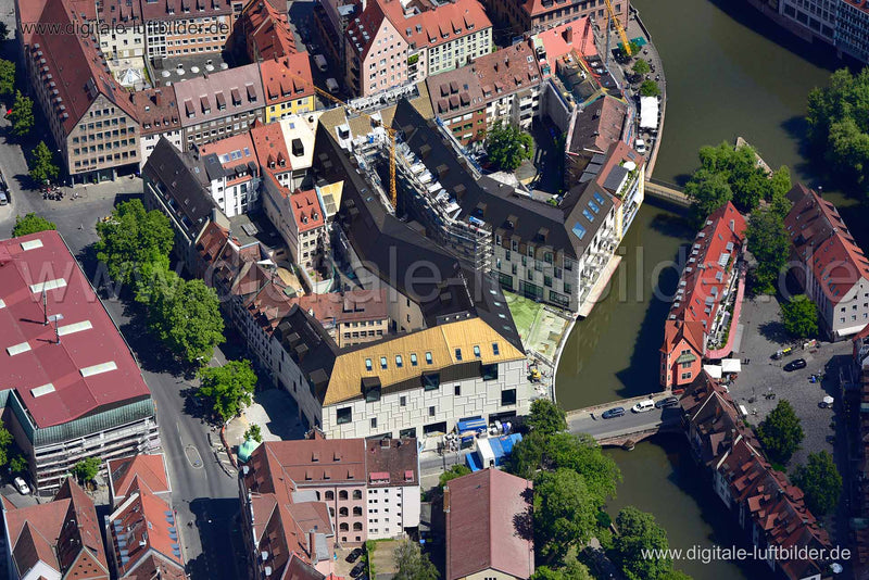Luftaufnahme Deutsches Museum in Nürnberg | Mittelfranken, Bayern