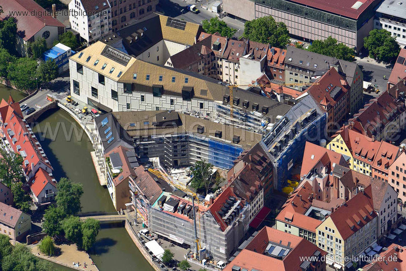 Luftaufnahme Deutsches Museum in Nürnberg | Mittelfranken, Bayern
