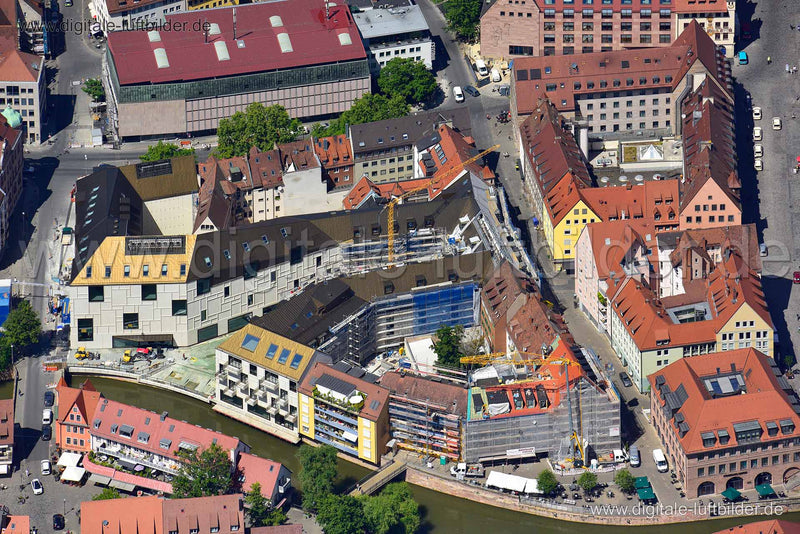 Luftaufnahme Deutsches Museum in Nürnberg | Mittelfranken, Bayern