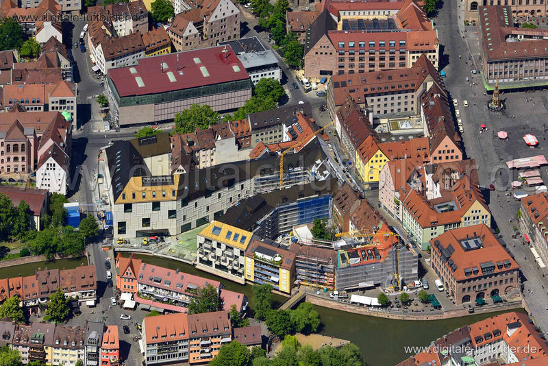 Luftaufnahme Deutsches Museum in Nürnberg | Mittelfranken, Bayern