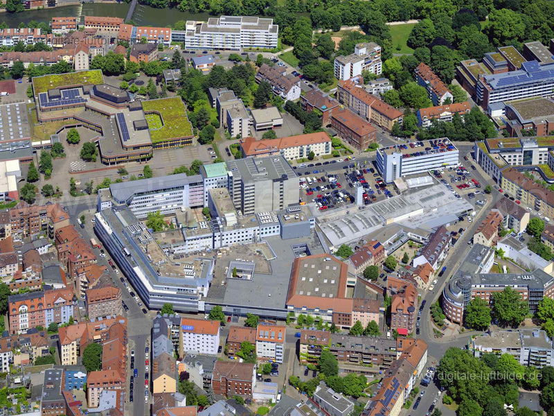 Luftaufnahme Deutschherrnstraße in Nürnberg | Mittelfranken, Bayern