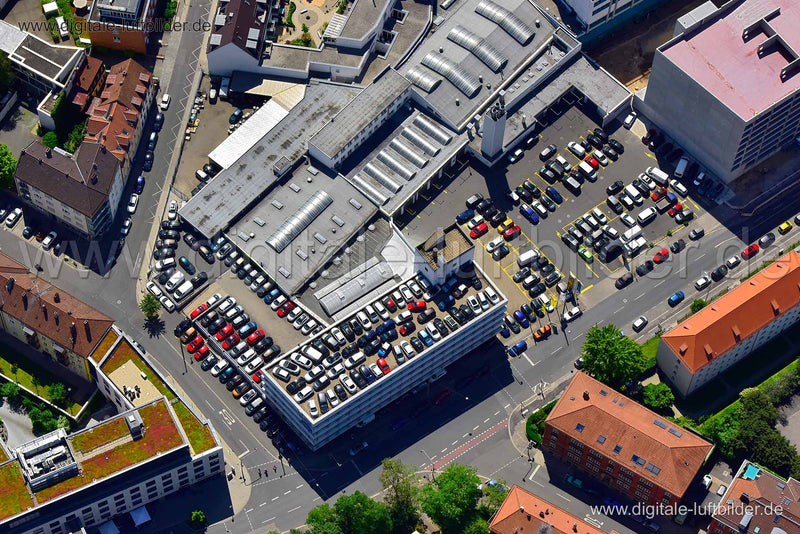 Luftaufnahme Deutschherrnstraße in Nürnberg | Mittelfranken, Bayern