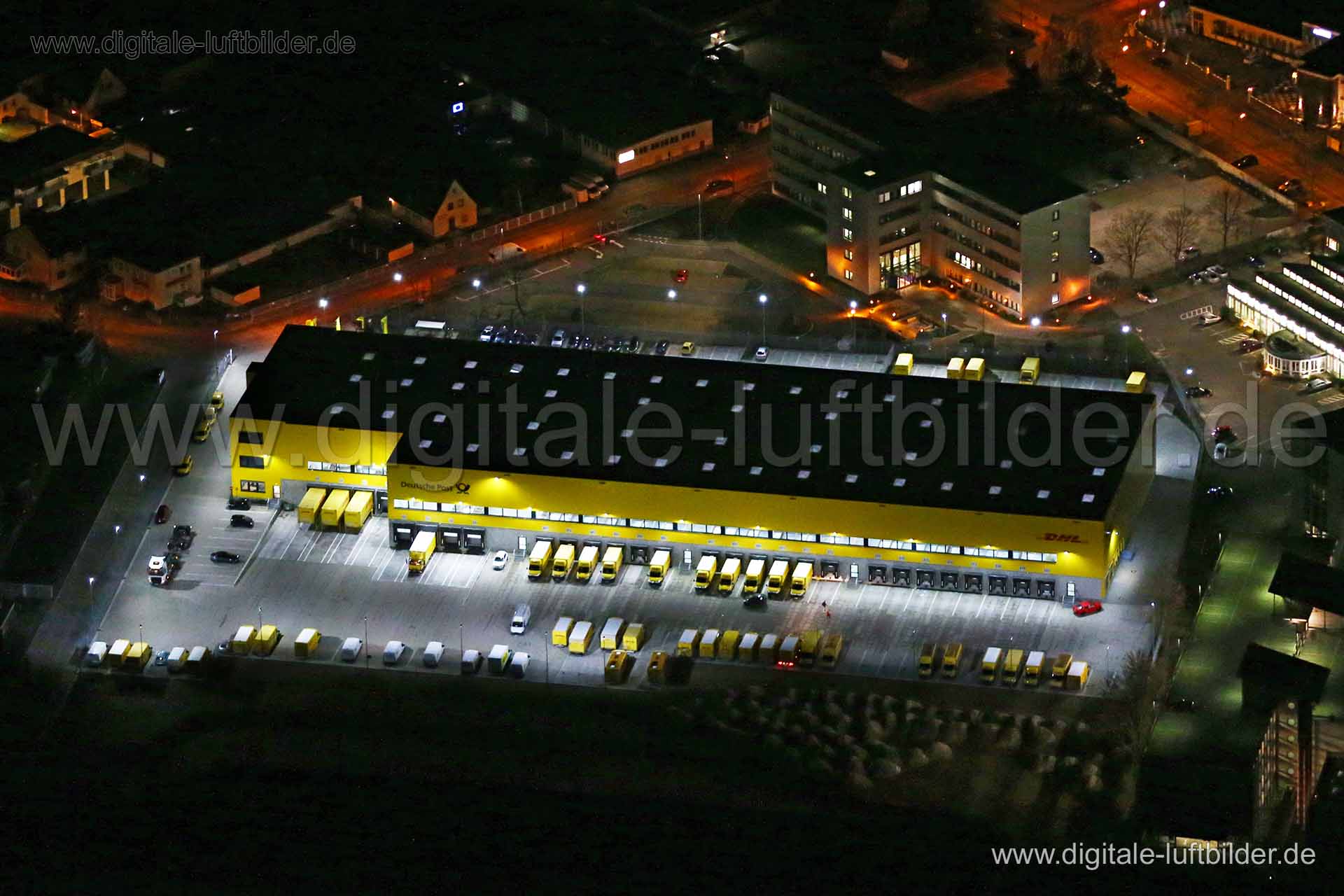 Luftaufnahme DHL in Nürnberg | Mittelfranken, Bayern