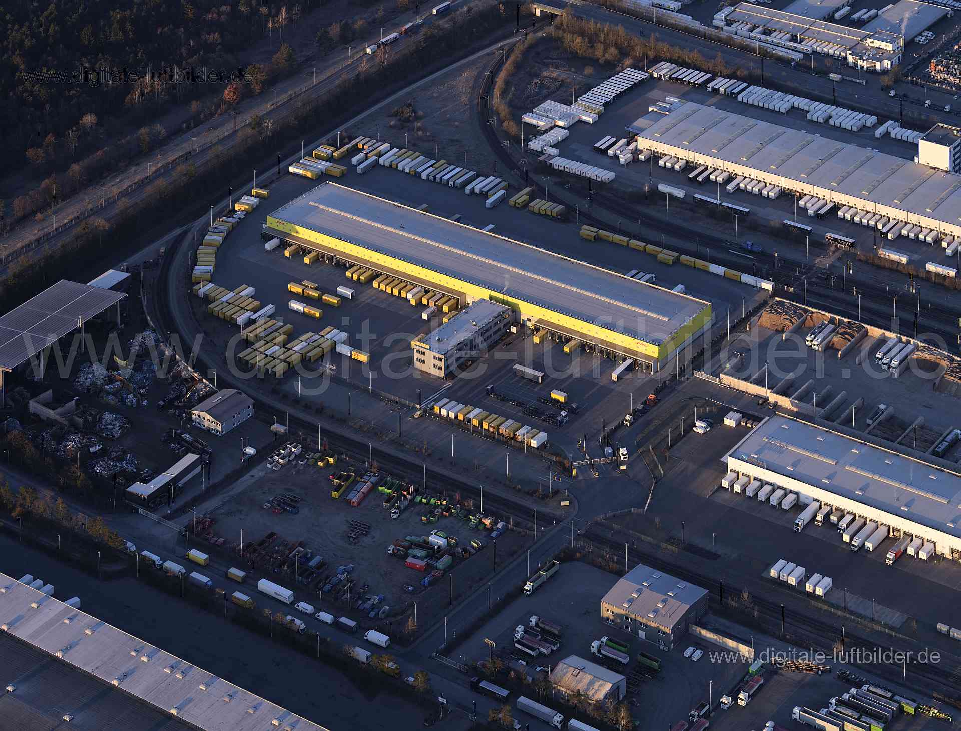 Luftaufnahme DHL in Nürnberg | Mittelfranken, Bayern
