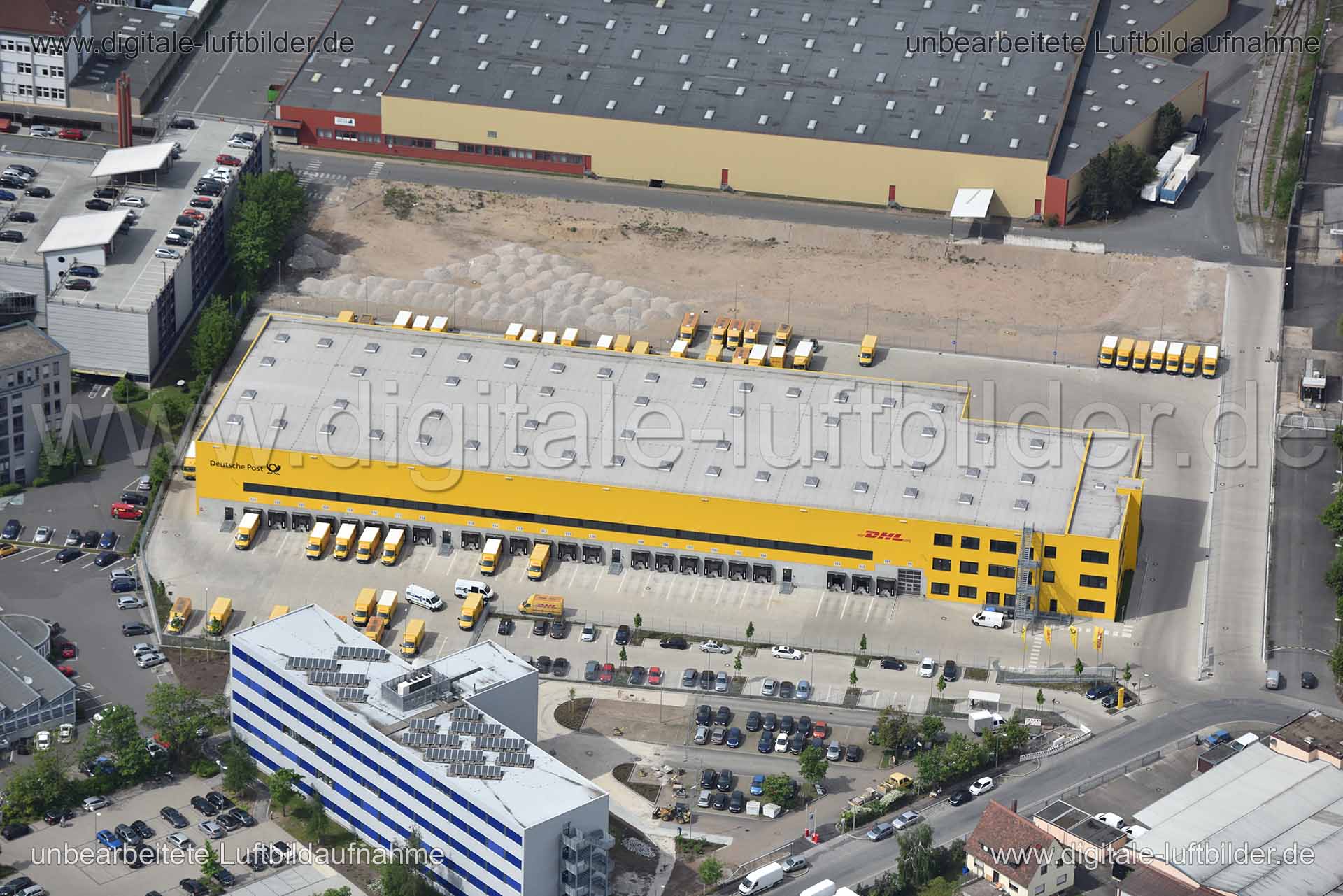 Luftaufnahme DHL in Nürnberg | Mittelfranken, Bayern