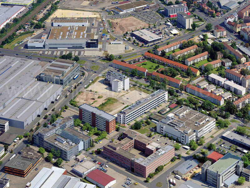 Luftaufnahme Dieselstraße in Nürnberg | Mittelfranken, Bayern