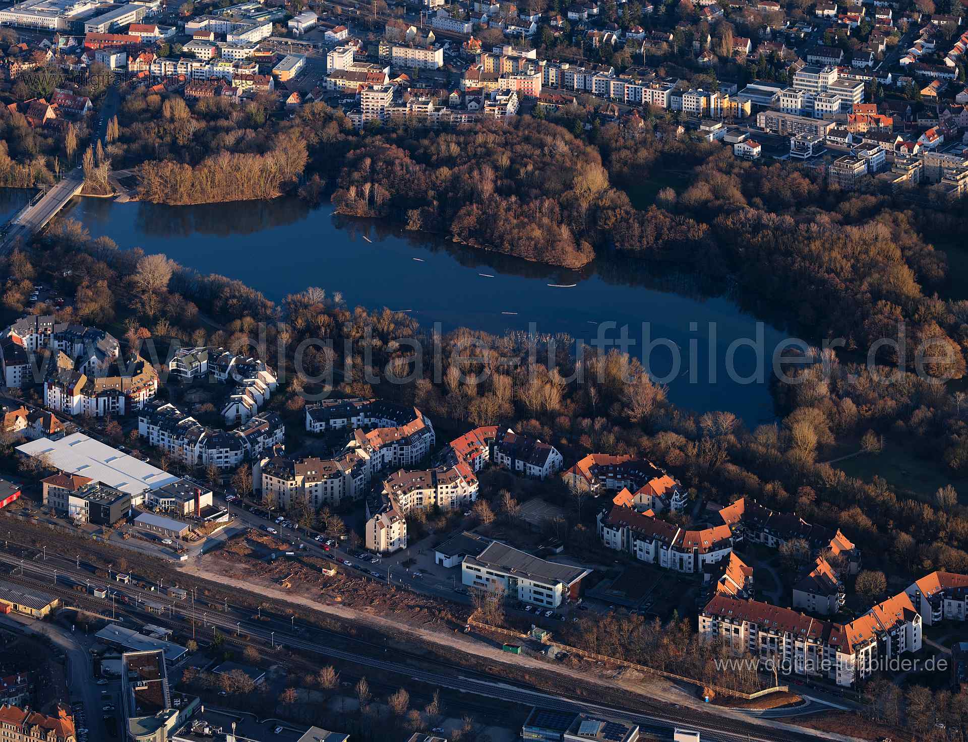Luftaufnahme Dr.-Carlo-Schmid-Straße in Nürnberg | Mittelfranken, Bayern