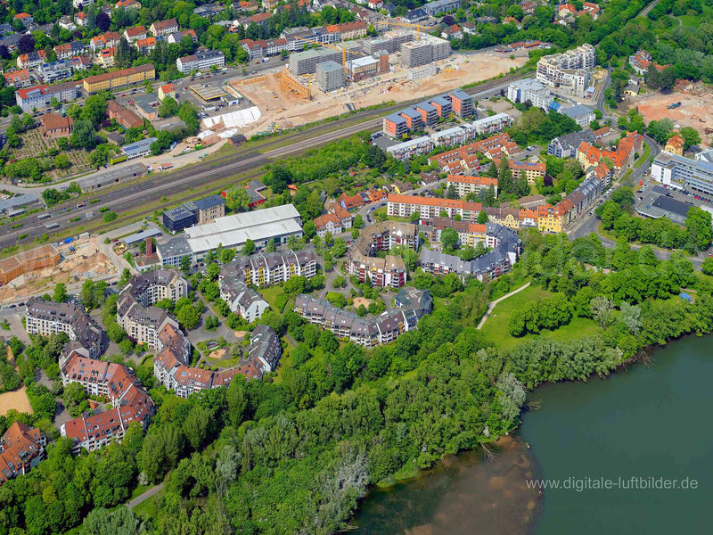 Luftaufnahme Dr.-Carlo-Schmid-Straße in Nürnberg | Mittelfranken, Bayern