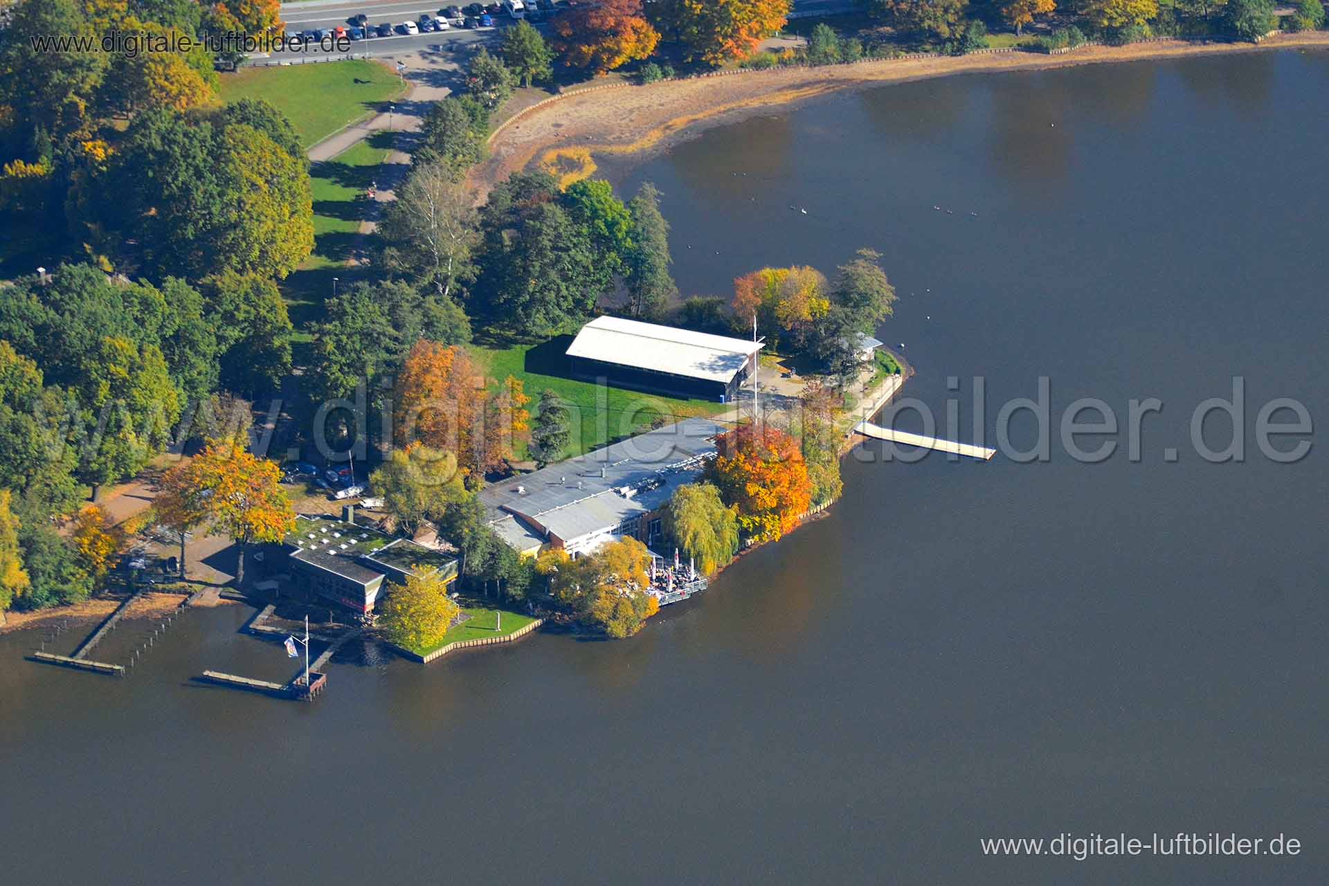 Luftaufnahme Dutzendteich in Nürnberg | Mittelfranken, Bayern