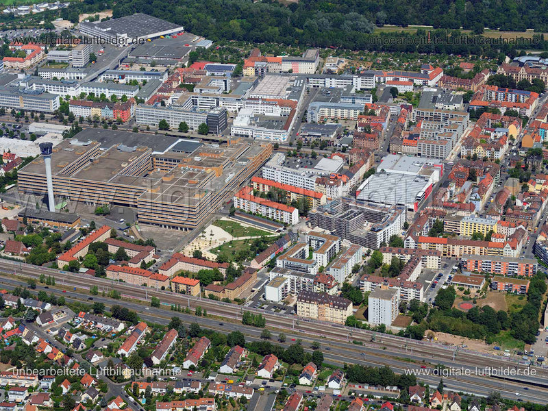 Luftaufnahme Eberhardshof in Nürnberg | Mittelfranken, Bayern
