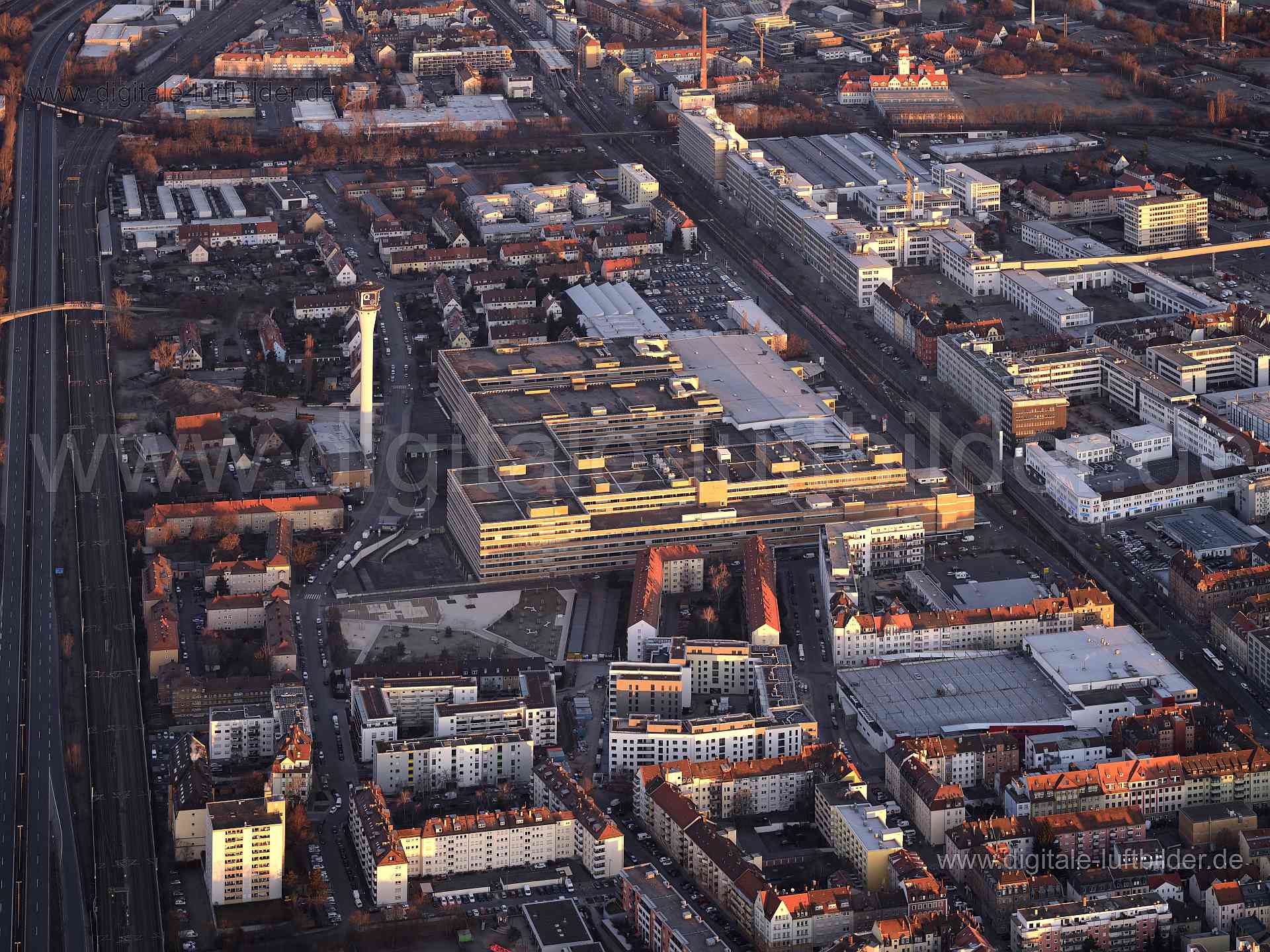 Luftaufnahme Eberhardshof in Nürnberg | Mittelfranken, Bayern