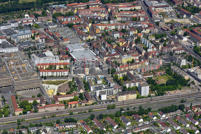 Luftaufnahme Eberhardshof in Nürnberg | Mittelfranken, Bayern