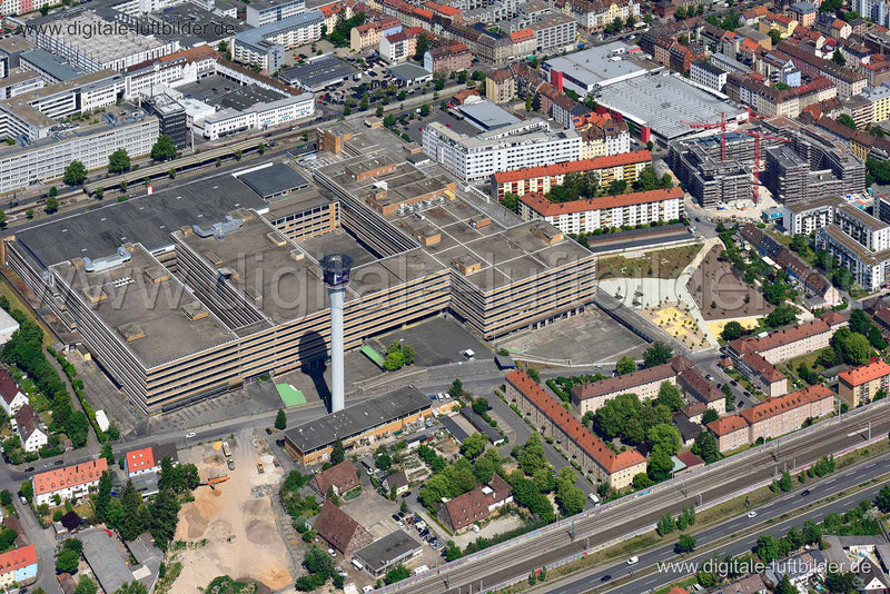 Luftaufnahme Eberhardshof in Nürnberg | Mittelfranken, Bayern