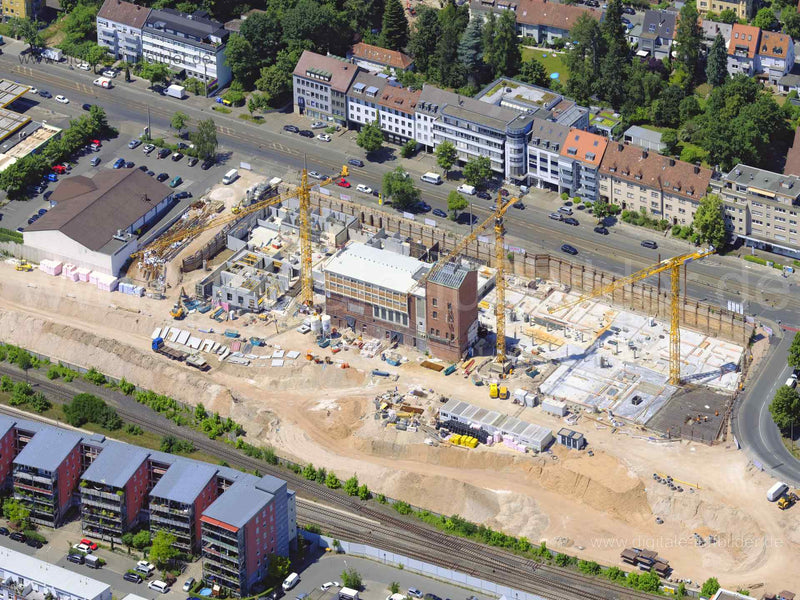 Luftaufnahme ehem. Branntweinareal in Nürnberg | Mittelfranken, Bayern