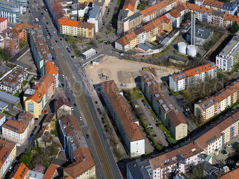 Luftaufnahme ehem. Brunswick in Nürnberg | Mittelfranken, Bayern