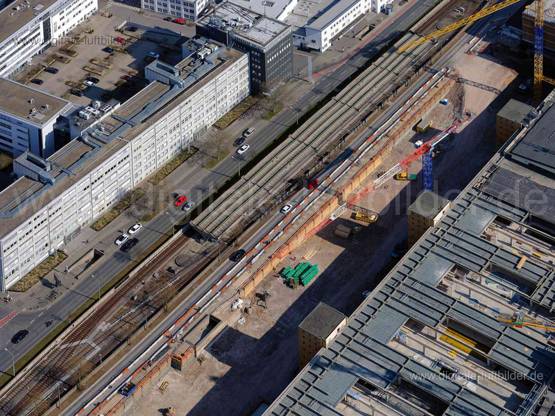 Luftaufnahme ehem. Quelle in Nürnberg | Mittelfranken, Bayern