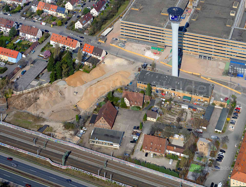 Luftaufnahme ehem. Quelle in Nürnberg | Mittelfranken, Bayern