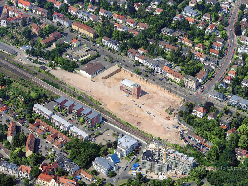 Luftaufnahme ehem. Branntweinareal in Nürnberg | Mittelfranken, Bayern