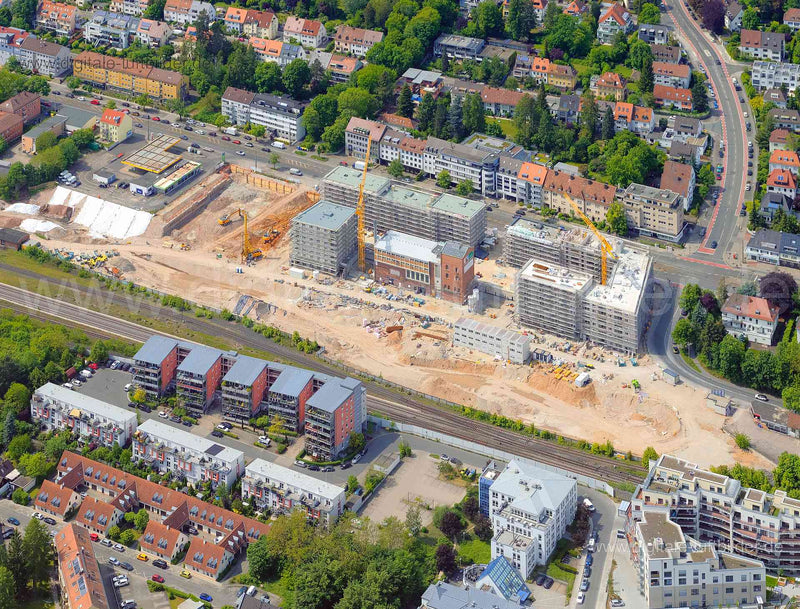 Luftbild - ehem. Branntweinareal, Ort: Nürnberg, Tags: ehem. Branntweinareal, wbg, Erlenstegen, Baustelle, Großbaustelle, ...