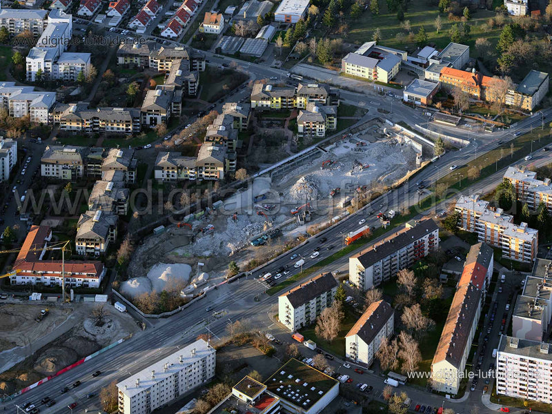 Luftaufnahme ehem. GfK in Nürnberg | Mittelfranken, Bayern