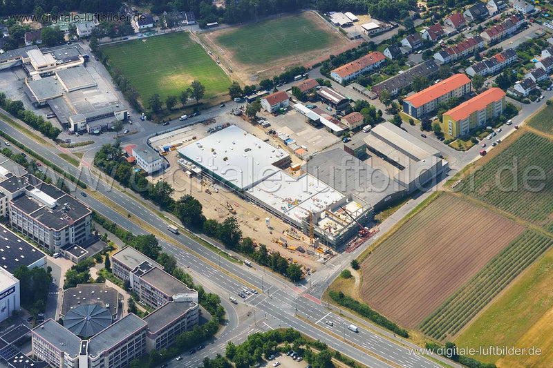 Luftaufnahme ehem. Möbelhaus MZ in Nürnberg | Mittelfranken, Bayern