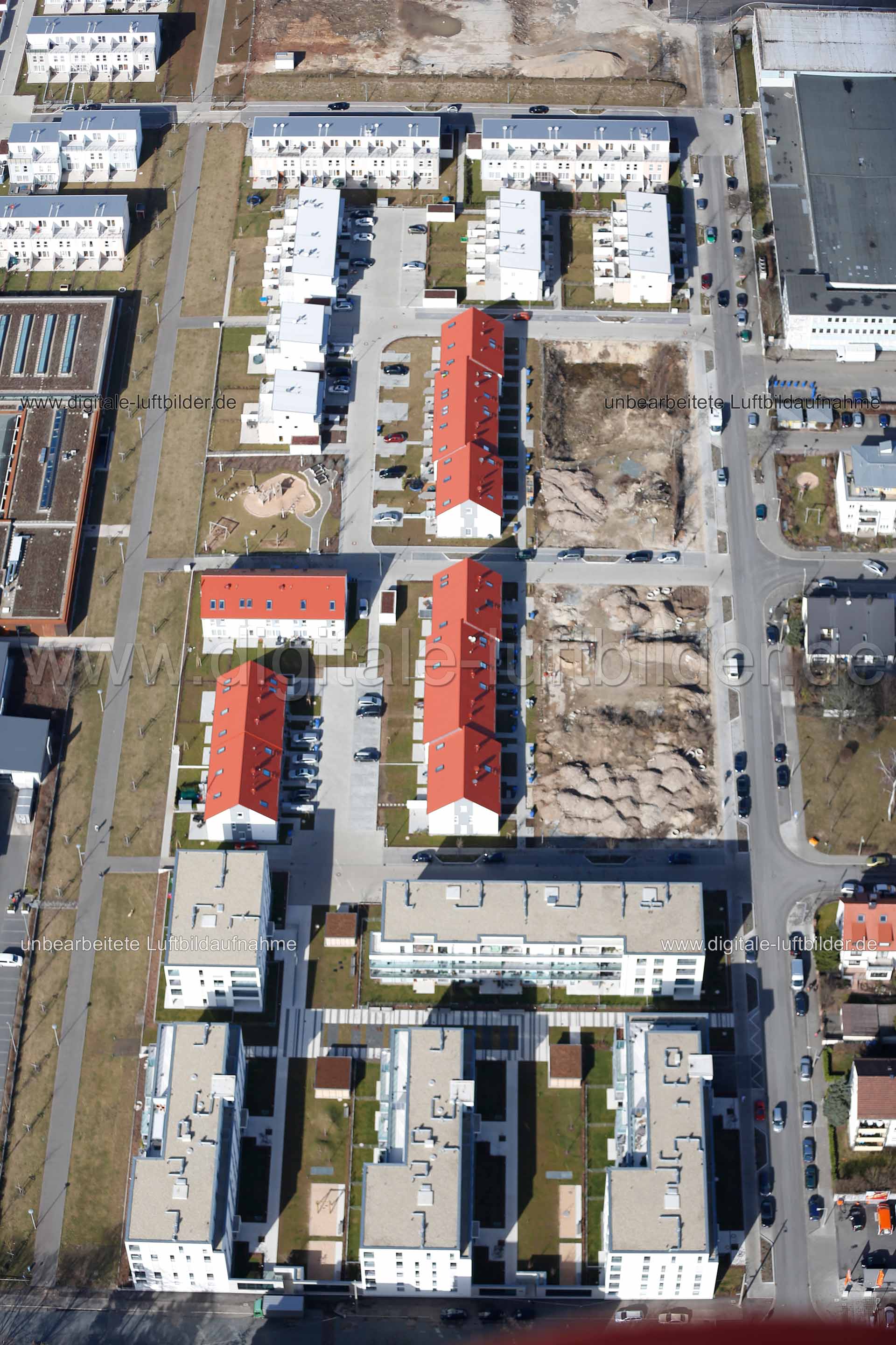 Luftaufnahme ehem. Nordbahnhof in Nürnberg | Mittelfranken, Bayern