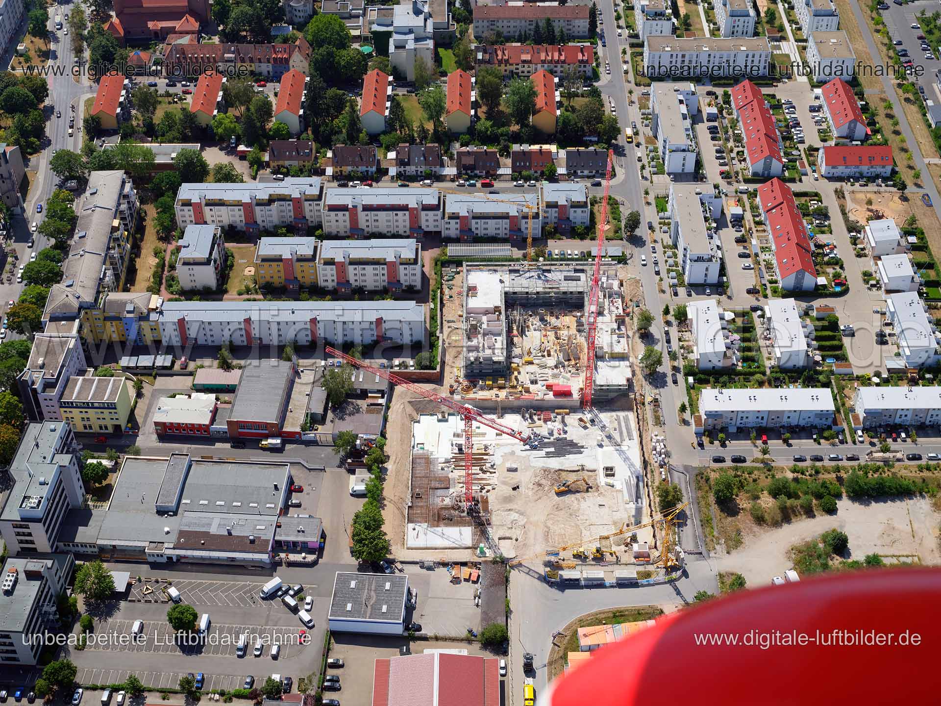 Luftaufnahme ehem. Nordbahnhof in Nürnberg | Mittelfranken, Bayern