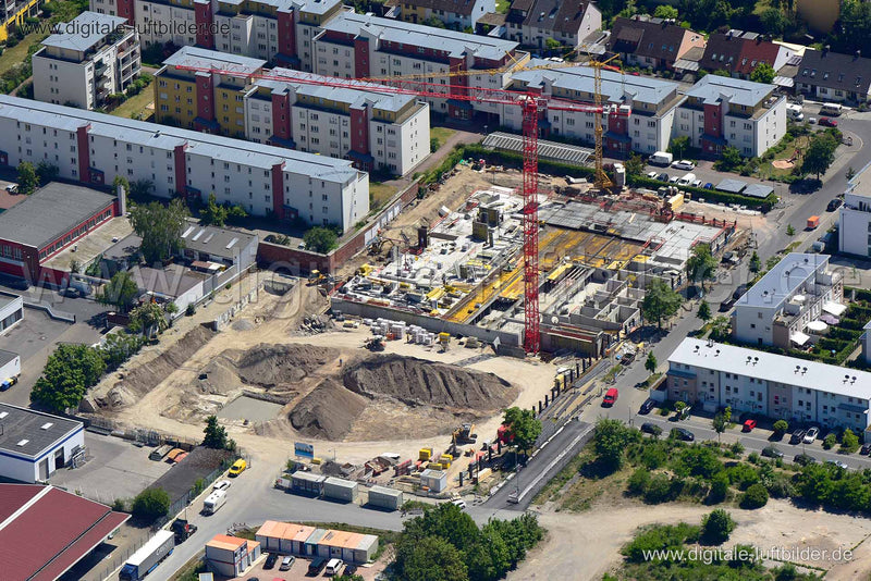 Luftaufnahme ehem. Nordbahnhof in Nürnberg | Mittelfranken, Bayern