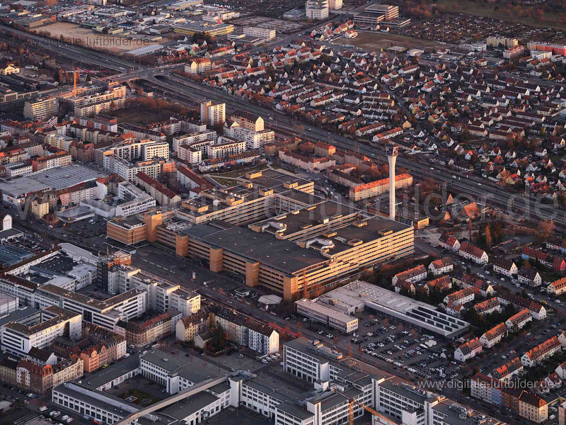 Luftaufnahme ehem. Quelle in Nürnberg | Mittelfranken, Bayern