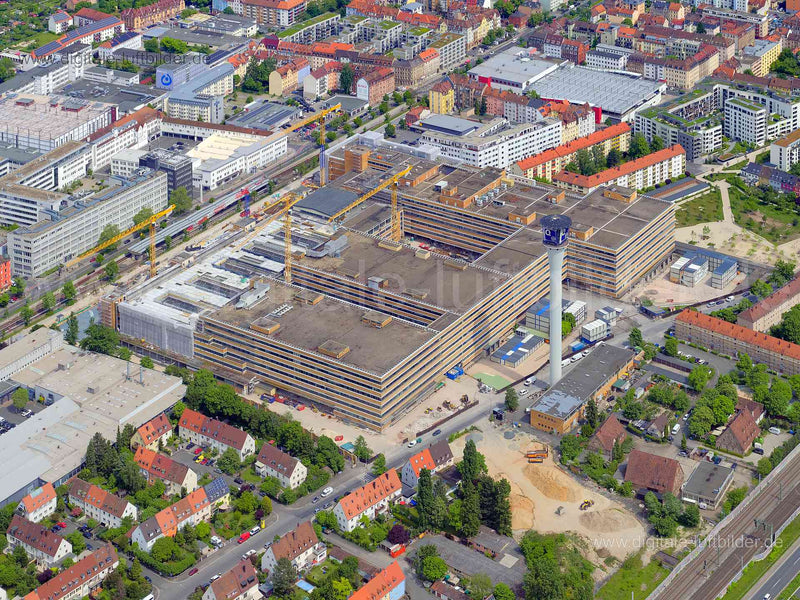 Luftaufnahme ehem. Quelle in Nürnberg | Mittelfranken, Bayern