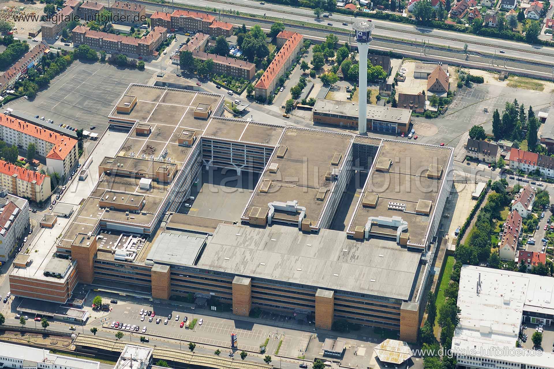 Luftaufnahme ehem. Quelle in Nürnberg | Mittelfranken, Bayern