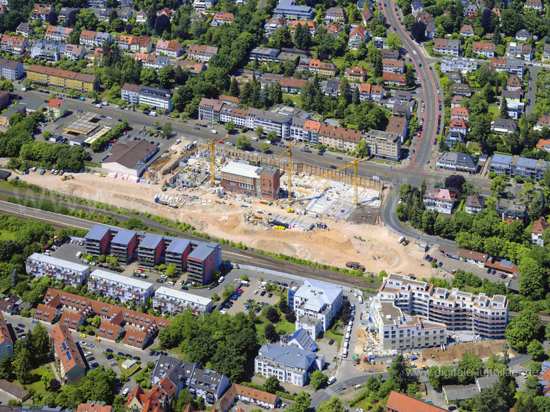 Luftaufnahme ehem Branntweinareal in Nürnberg | Mittelfranken, Bayern