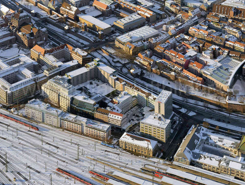 Luftaufnahme Eilgutstraße in Nürnberg | Mittelfranken, Bayern
