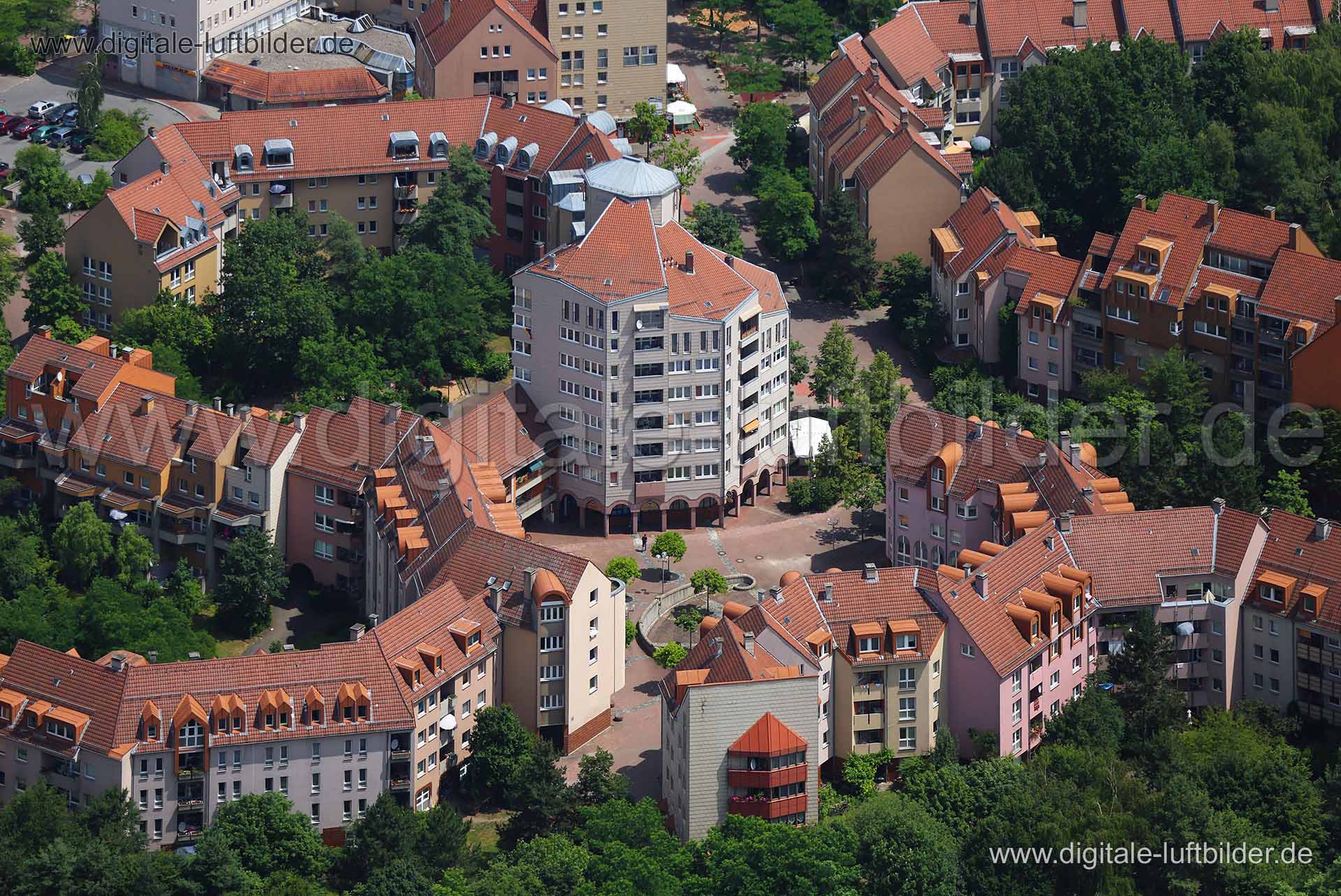 Luftaufnahme Euckenweg in Nürnberg | Mittelfranken, Bayern