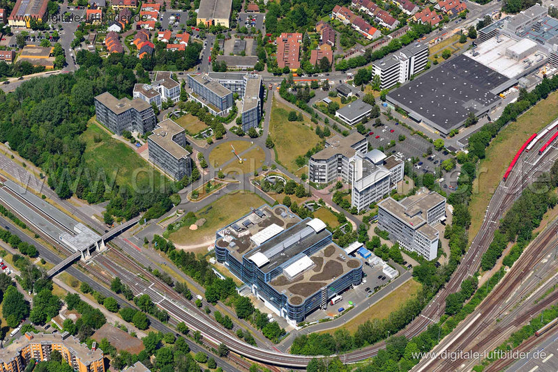 Luftaufnahme Eurocom Nürnberg (Langwasser) in Nürnberg | Mittelfranken, Bayern