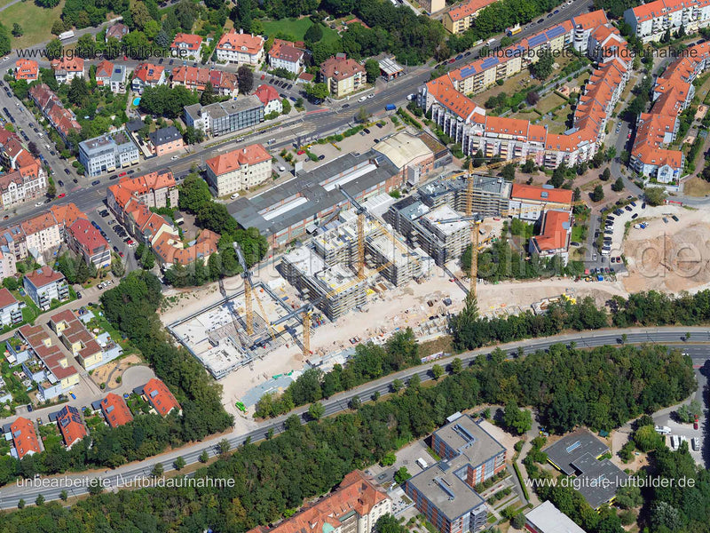 Luftaufnahme Europaplatz in Nürnberg | Mittelfranken, Bayern
