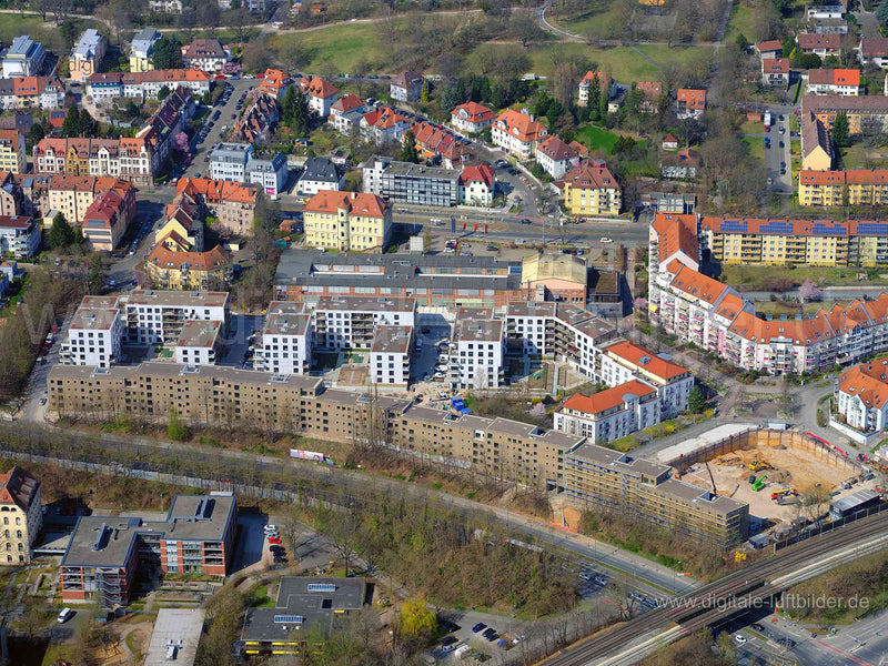 Luftaufnahme Europaplatz in Nürnberg | Mittelfranken, Bayern