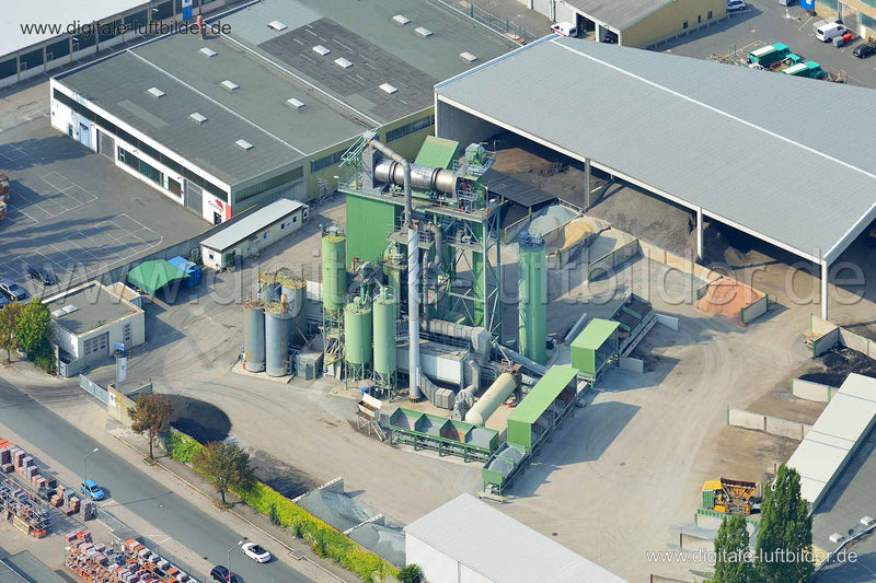 Luftaufnahme Fabrik - Ipsheimer Straße in Nürnberg | Mittelfranken, Bayern