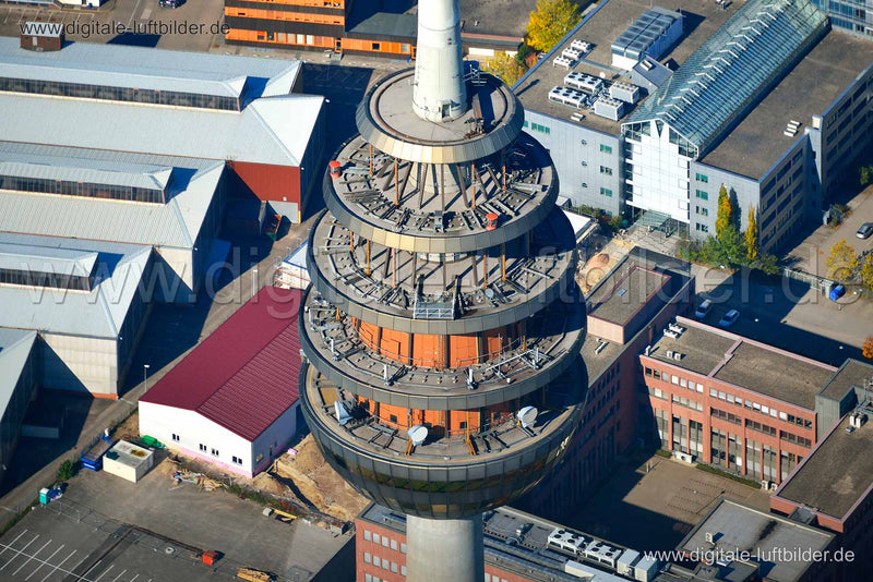 Luftaufnahme Fernmeldeturm in Nürnberg | Mittelfranken, Bayern