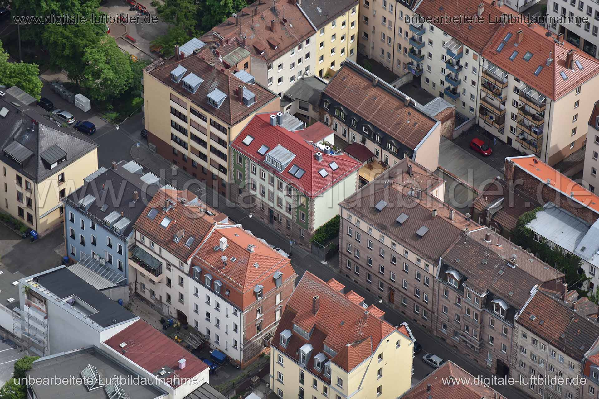 Luftaufnahme Findelwiesenstraße in Nürnberg | Mittelfranken, Bayern
