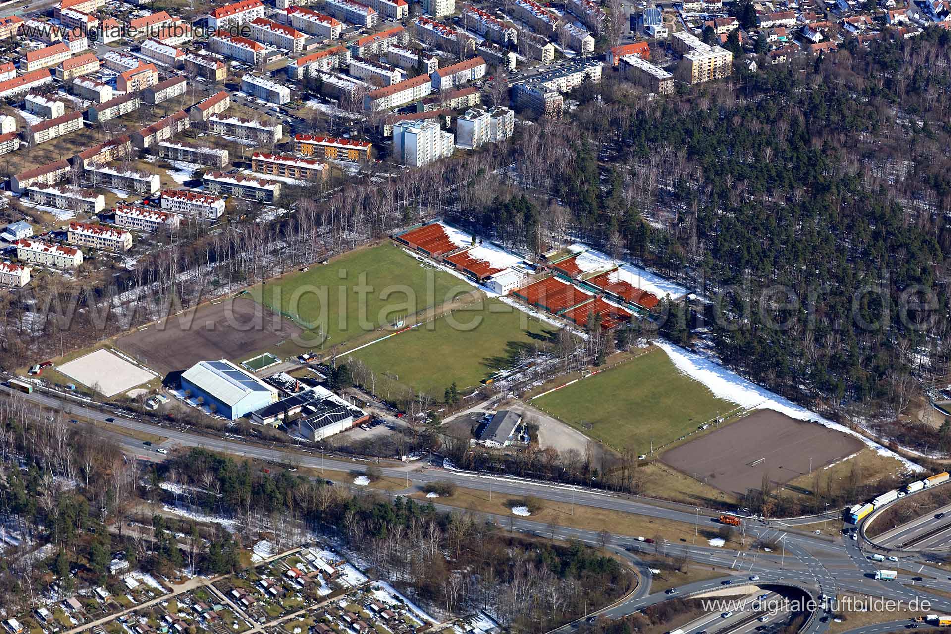 Luftaufnahme Finkenbrunn in Nürnberg | Mittelfranken, Bayern