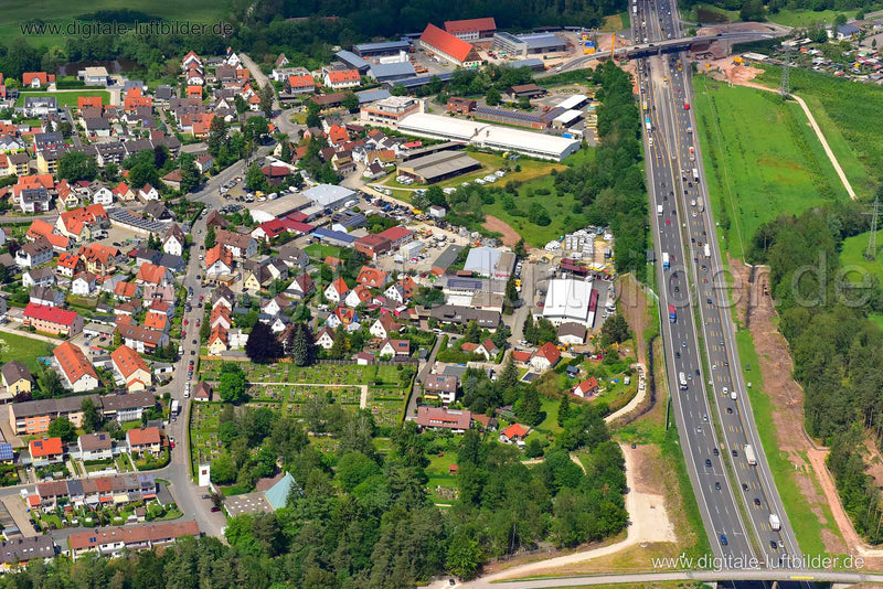 Luftaufnahme Fischbach in Nürnberg | Mittelfranken, Bayern