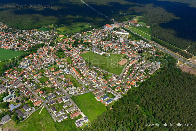 Luftaufnahme Fischbach in Nürnberg | Mittelfranken, Bayern