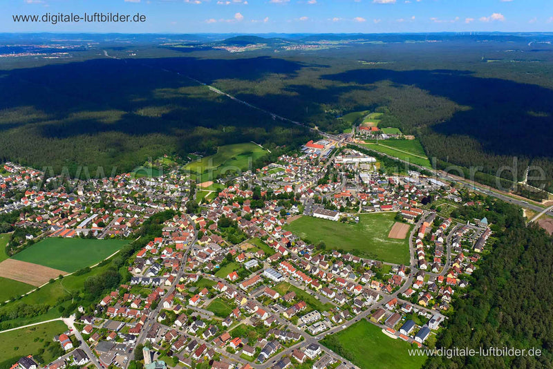 Luftaufnahme Fischbach in Nürnberg | Mittelfranken, Bayern
