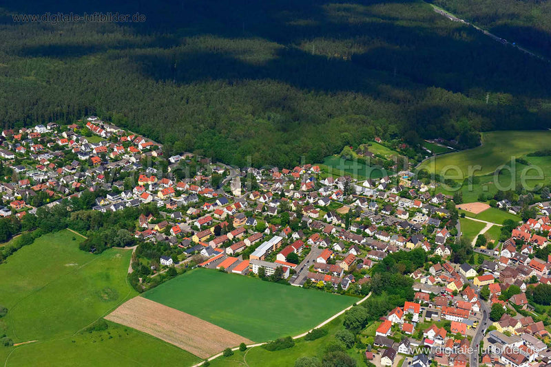 Luftaufnahme Fischbach in Nürnberg | Mittelfranken, Bayern