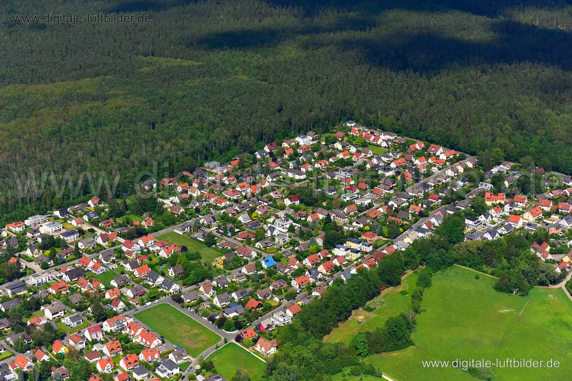 Luftaufnahme Fischbach in Nürnberg | Mittelfranken, Bayern