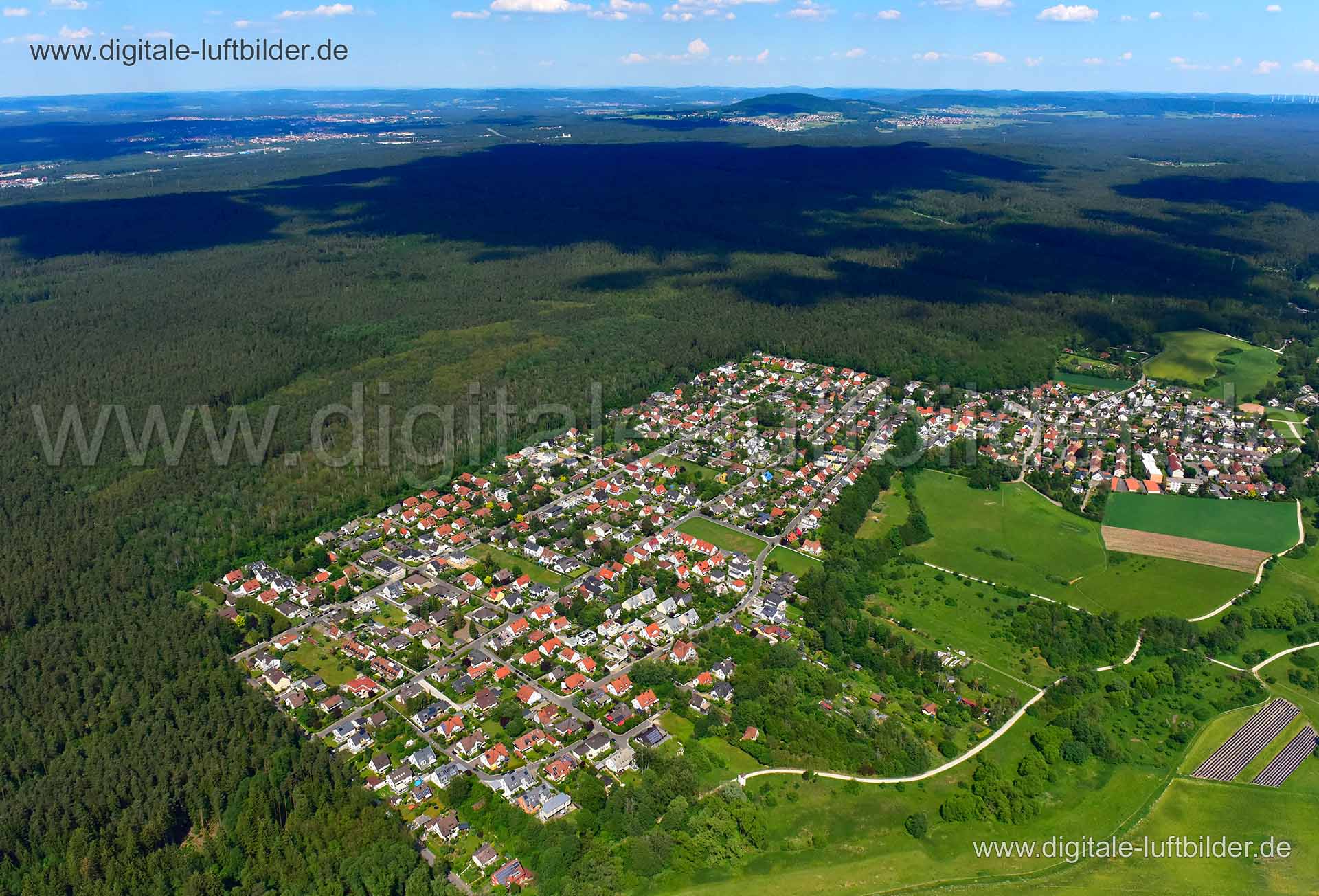 Luftaufnahme Fischbach in Nürnberg | Mittelfranken, Bayern