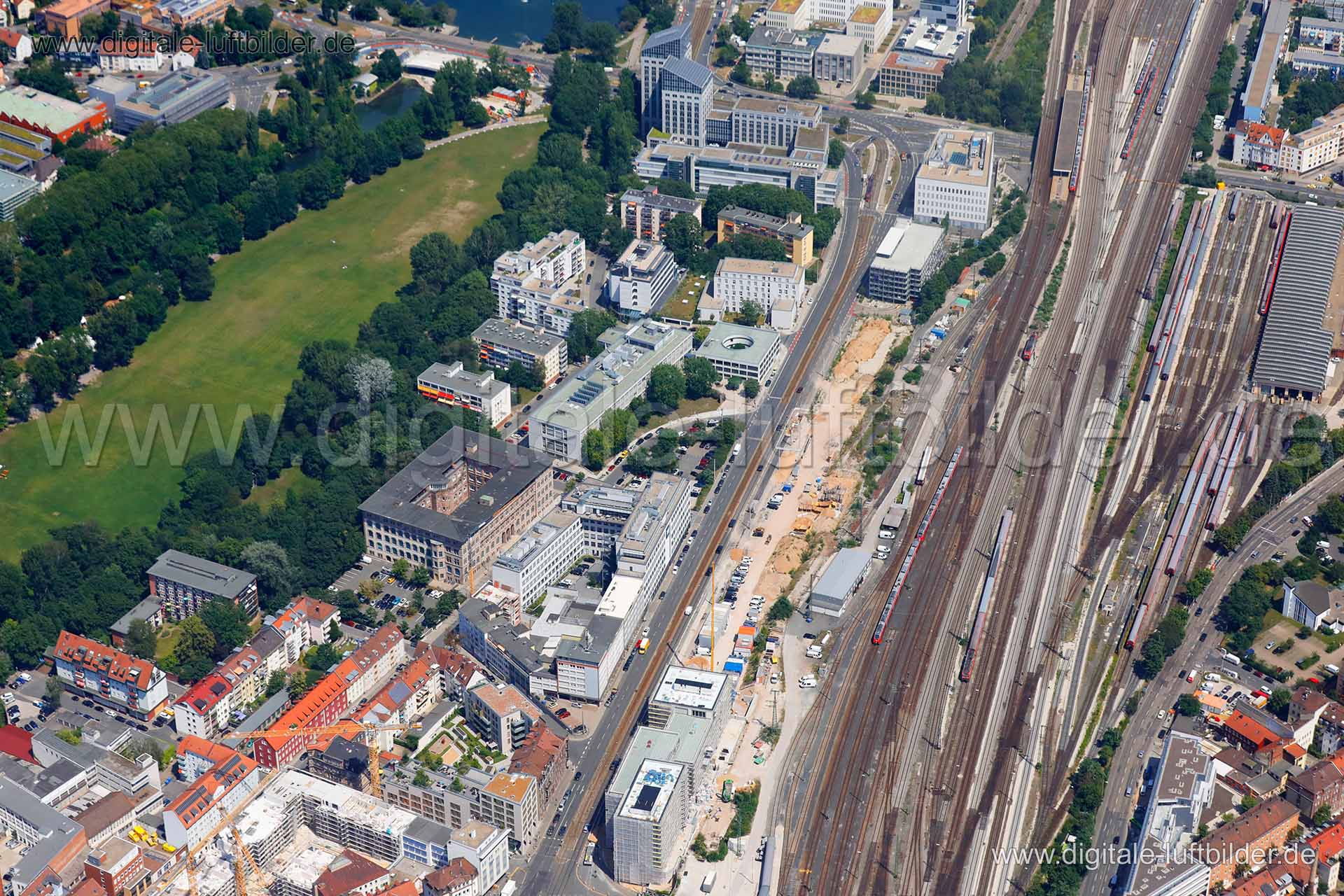 Luftaufnahme Flaschenhof in Nürnberg | Mittelfranken, Bayern