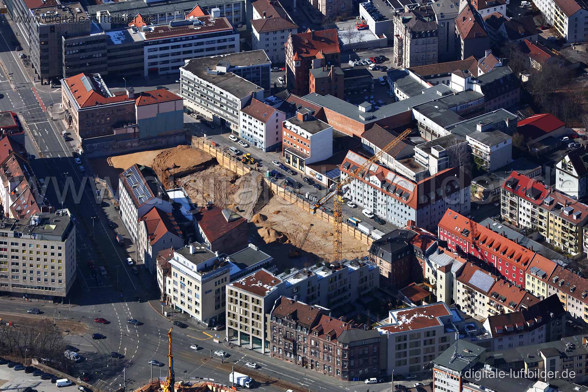 Luftaufnahme Flaschenhofstraße in Nürnberg | Mittelfranken, Bayern