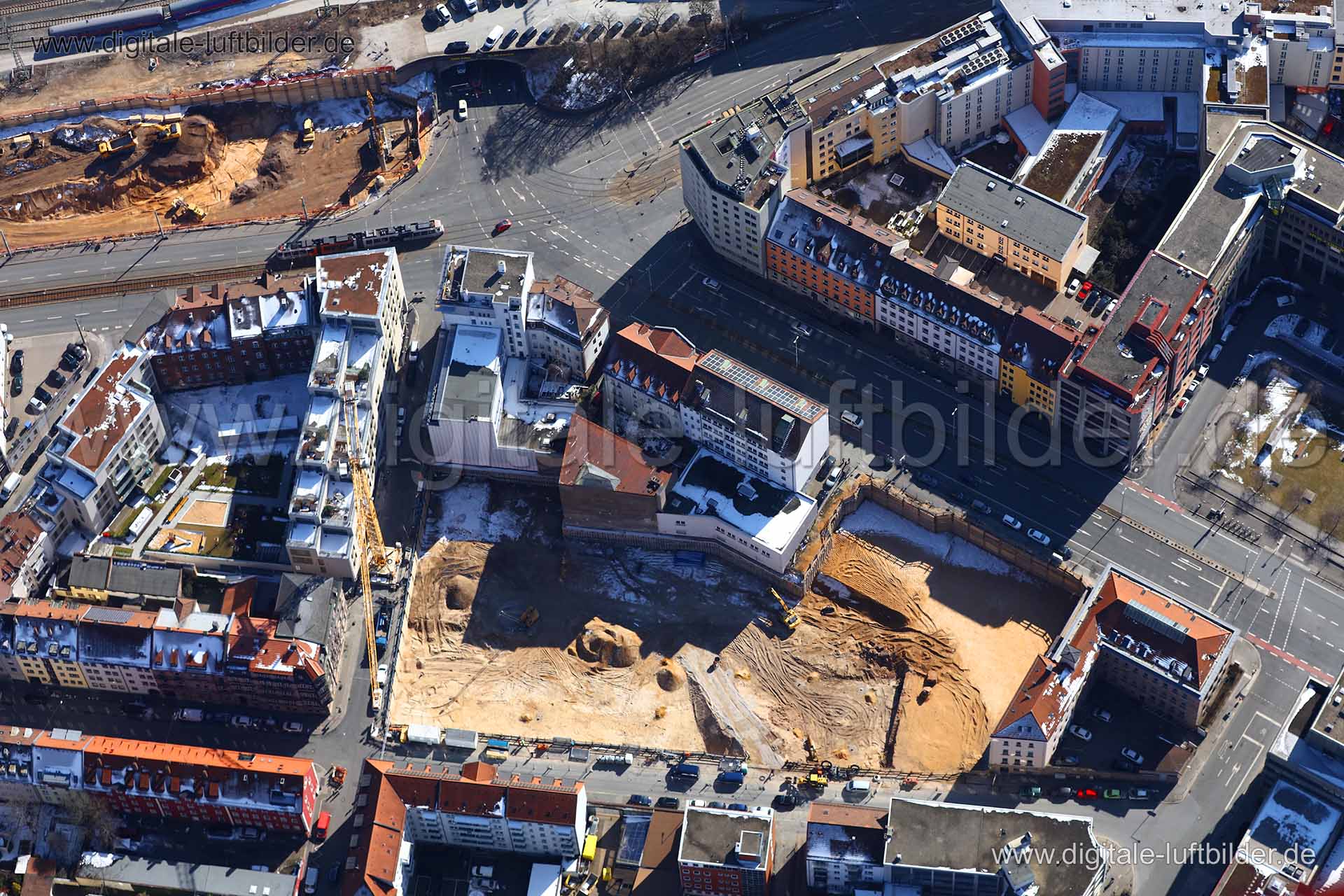 Luftaufnahme Flaschenhofstraße in Nürnberg | Mittelfranken, Bayern